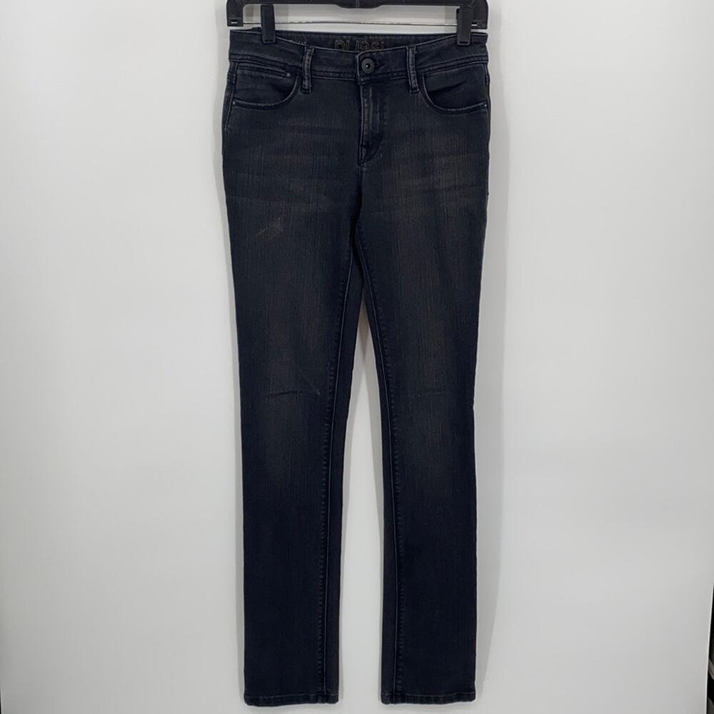 D L 1961 Women's Coco Curvy Straight Nashville Black Jeans Size 25